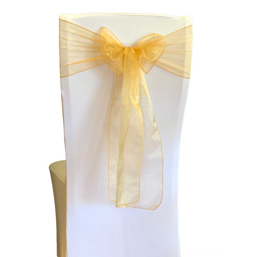 Sky Blue Satin Sash | Chair Covers Direct