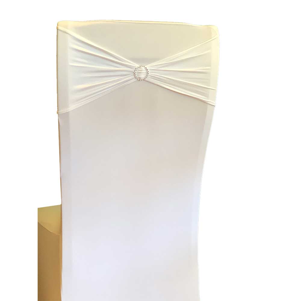 Sky Blue Satin Sash | Chair Covers Direct